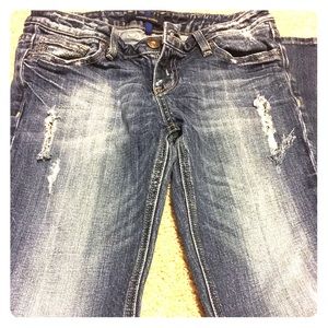 Vigoss Distressed Denim.