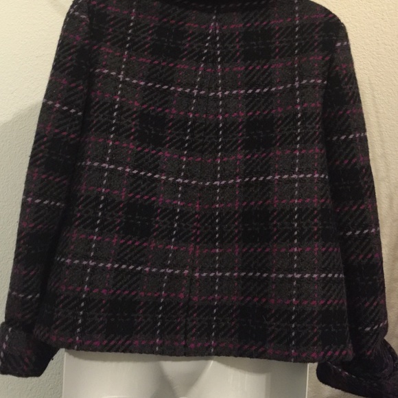 π TOMMY HILFIGER WOOL PEACOAT SZ Sπ - Picture 3 of 4