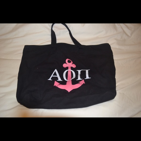 Alpha Omicron Pi anchor tote!