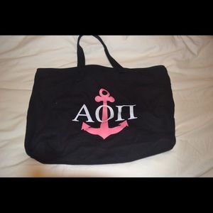 Alpha Omicron Pi anchor tote!