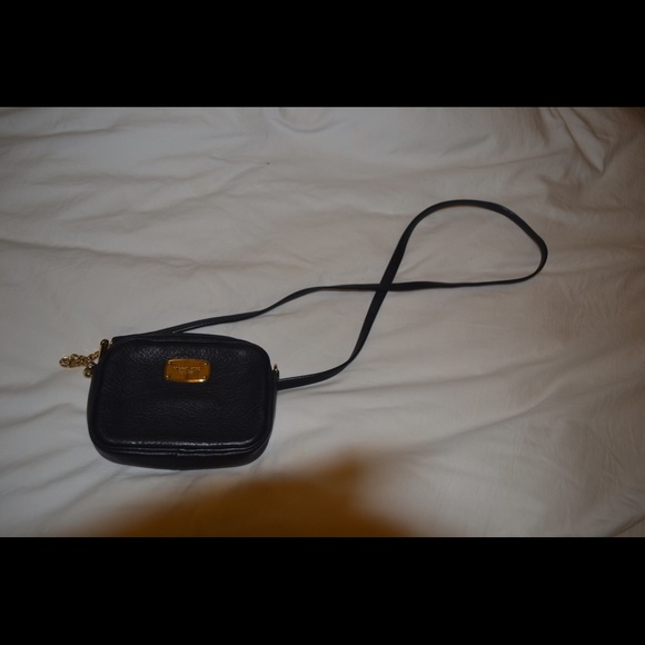 Michael Kors Black Leather Crossbody