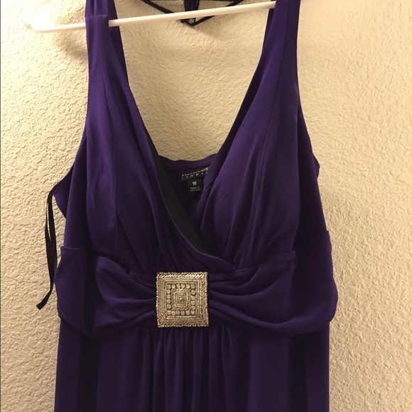 Dark Purple Maxi Dress