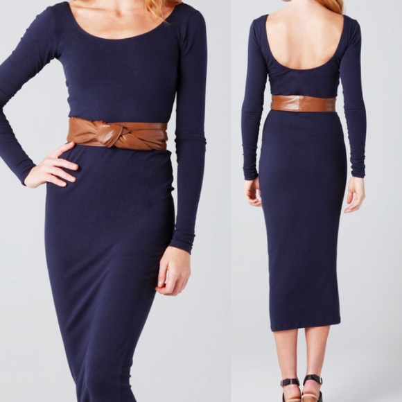 Tribune Standard ballet dress with leather belt