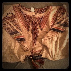 Tribal poncho 🍂