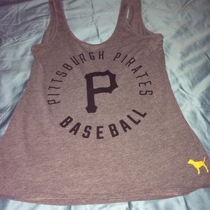 Victoria's Secret pink pirates baseball tank