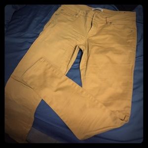 Mustard jeans
