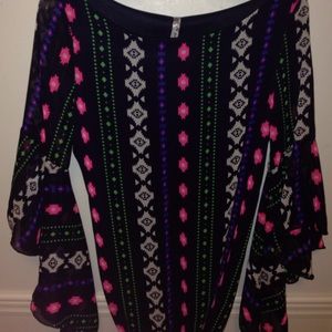 Boho dress. See through sleeves. Very cool.