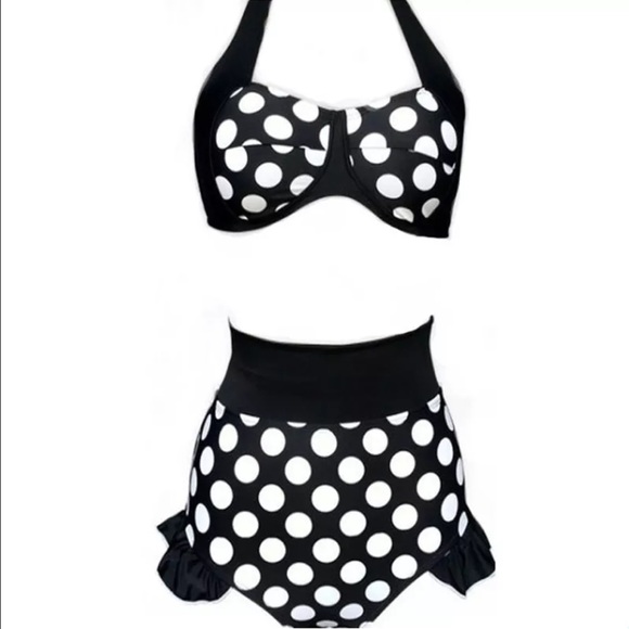 High waist swimsuit
