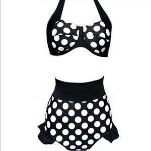 High waist swimsuit