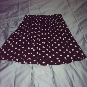 Victoria's Secret polka dot skirt