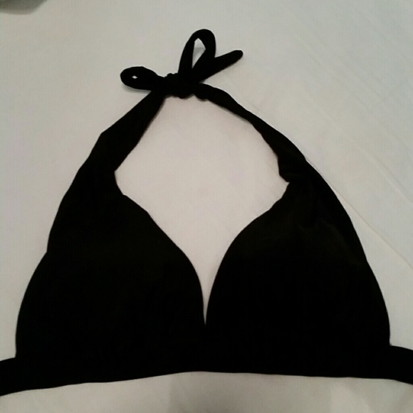Black bikini top NWOT
