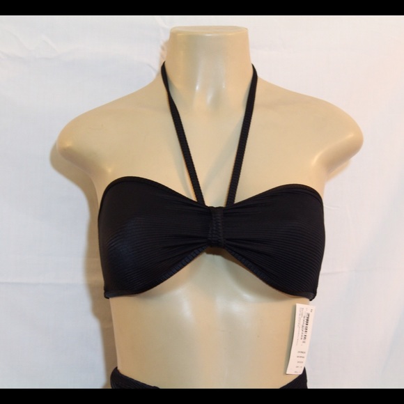 AA Nylon Tricot Bandeau Bikini Top