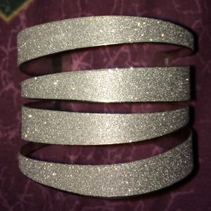 Silver wrist cuff