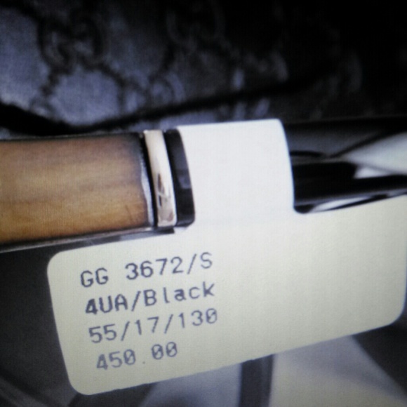 Gucci Sunglasses Authentic Bamboo