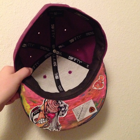 A's Purple Hat 7 5/8. Check it out! - Picture 2 of 4