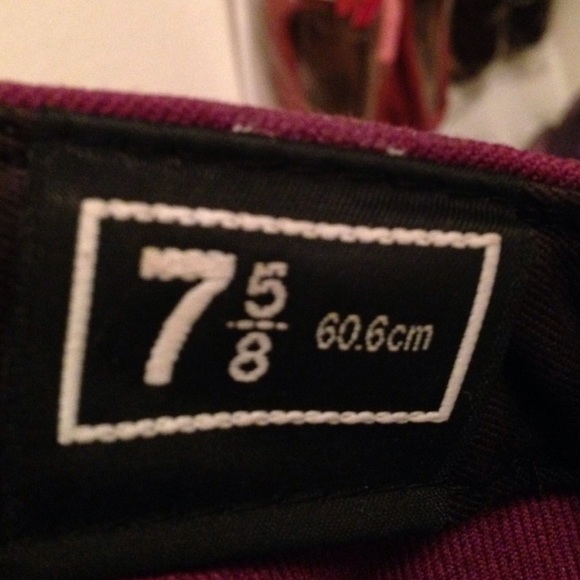 A's Purple Hat 7 5/8. Check it out! - Picture 3 of 4