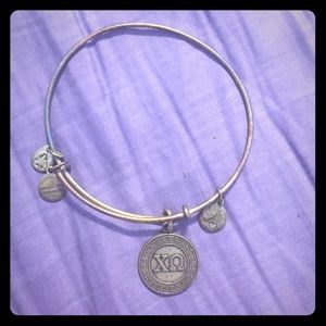 Silver Chi Omega Alex and Ani