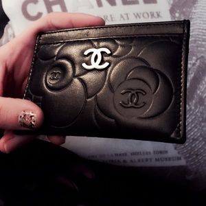 Chanel Lambskin card holder