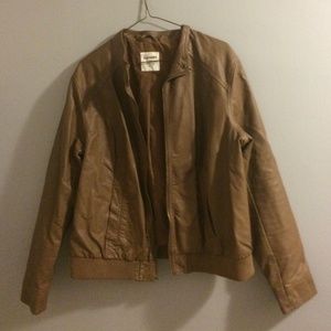 Faux leather jacket