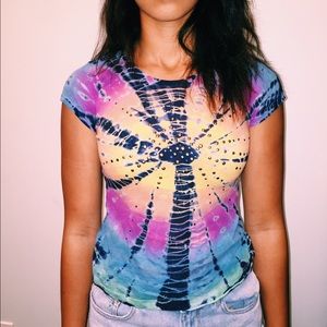 Vintage Tie Dye Graphic Tee