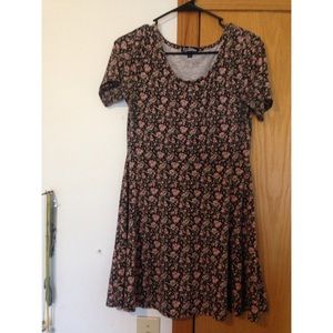 Floral baby doll dress