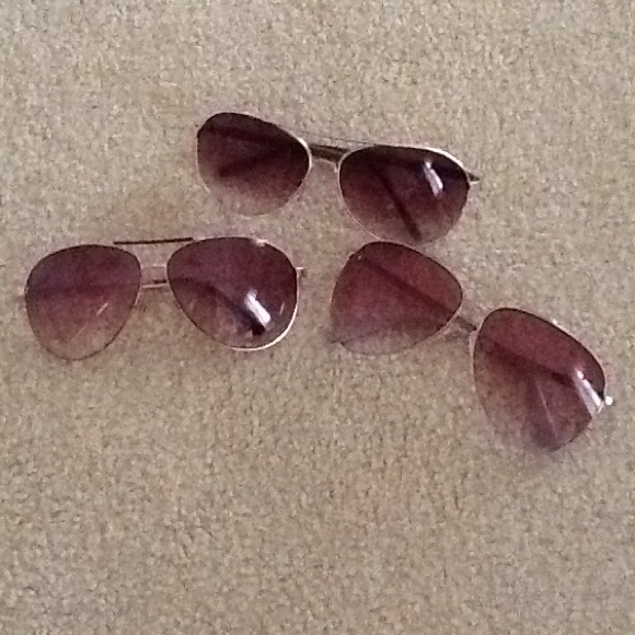 Aviators sunglasses bundle/Fossil/AEO/SM