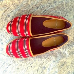 Aqua espadrilles