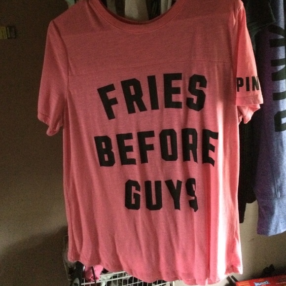 PINK fries before guys