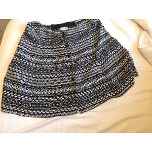 Tribal mini skirt
