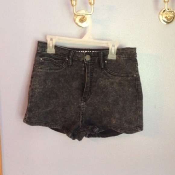 high rise shorts