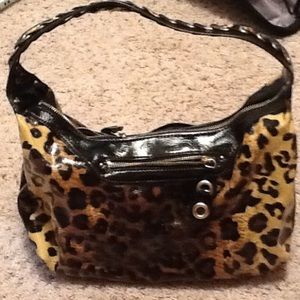 Leopard print Jessica Simpson bag