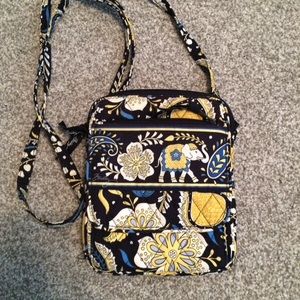 Ellie Blue Mini Hipster Vera Bradley