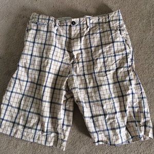 American Eagle plaid men's shorts