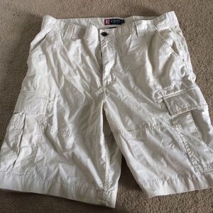 Chaps men's khaki shorts