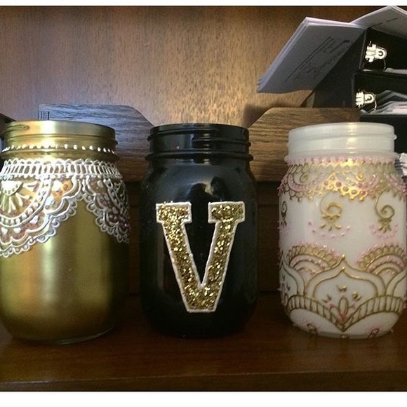 NEW STYLES👇🏻Bohemian Mason Jars *READ BELOW 1ST - Picture 2 of 4