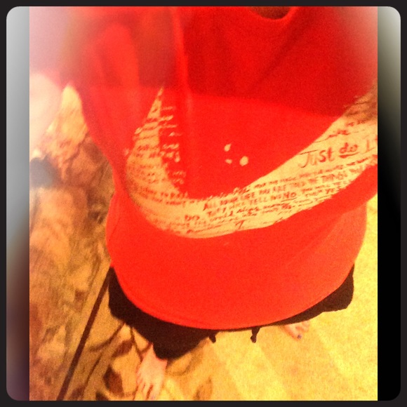 Nike coral shirt