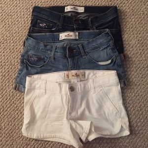 3 for $15! 00 Hollister Jean Shorts