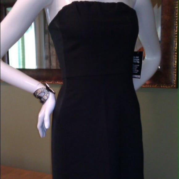 Express half leather dress
