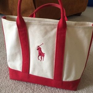 Polo canvas tote