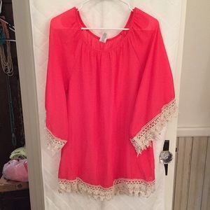 Coral/Pink Tunic/Dress