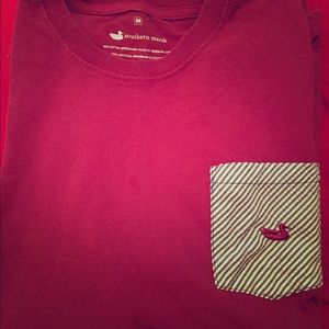 Southern marsh long sleeve pocket tee