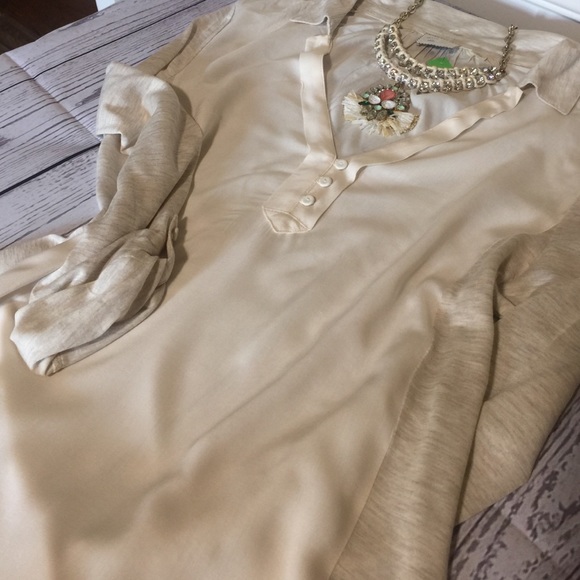 Anthropologie Tops - 😍Anthropologie mixed material top😍