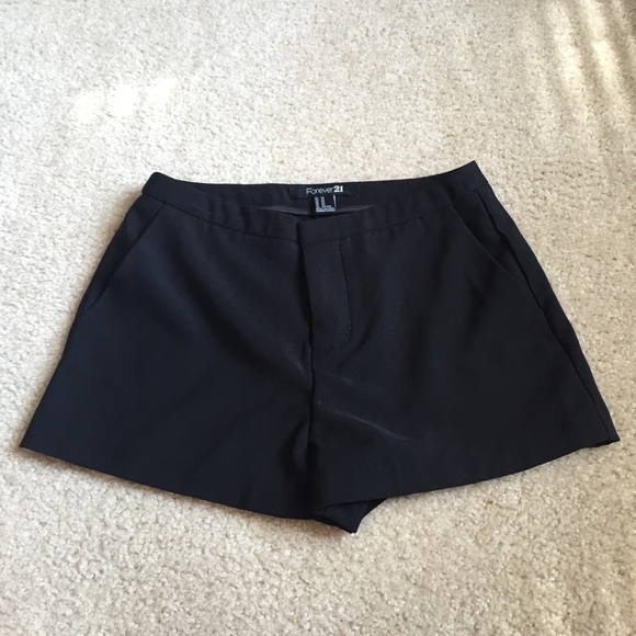 Black dress shorts