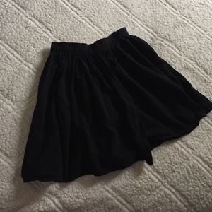 American apparel black skirt