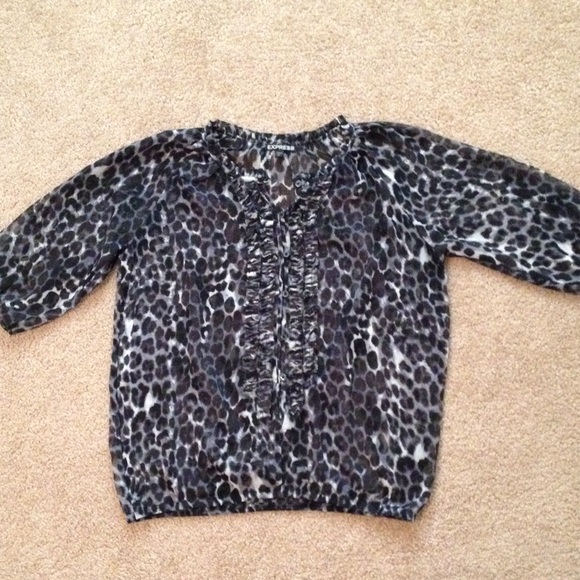 Leopard Spotted Top