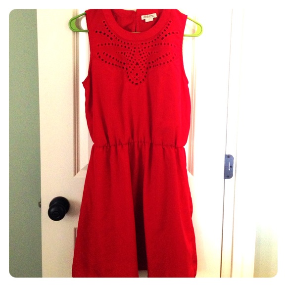 Red Lucky Brand dress