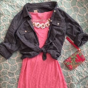 Lilly Pulitzer Orchid Pink Polka Dot Cassie Dress