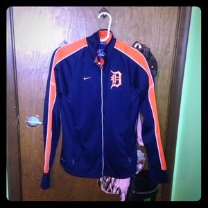 Detroit Tigers baseball Nike dri-fit jacket