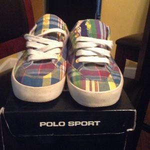 Polo Sport Ralph Lauren Plaid Sneakers