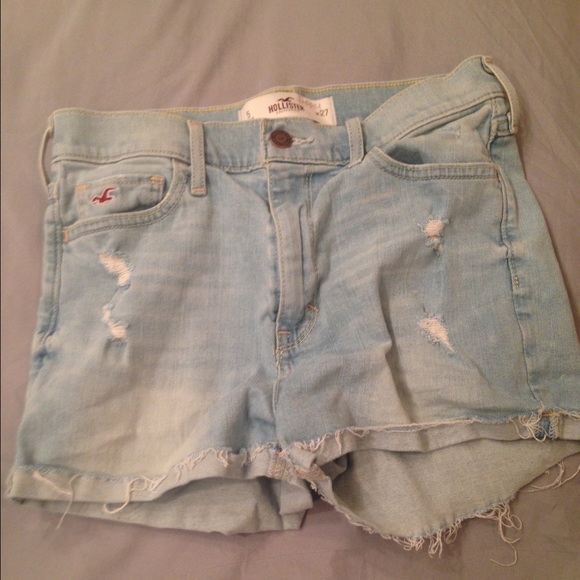 Holister high waisted shorts size 5